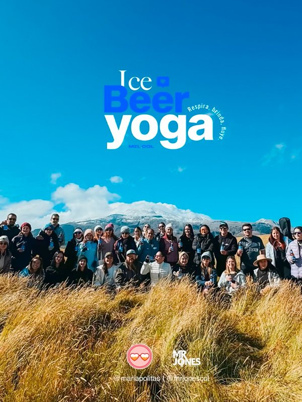 Ice Beer Yoga
